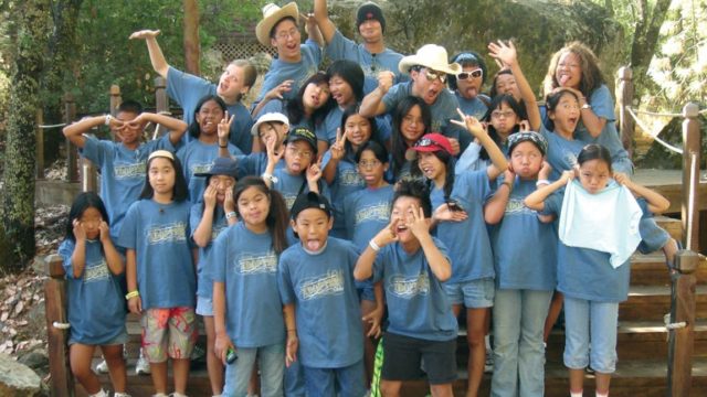 Campers at Holt Heritage Camp