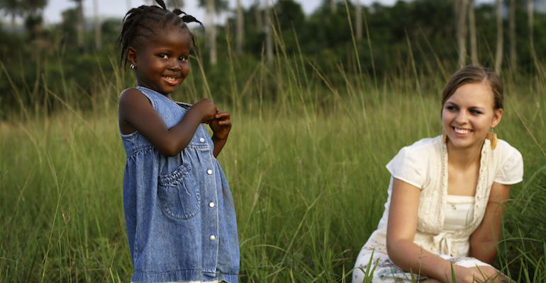 An african adoptee, recently affected by changes in international adoption laws